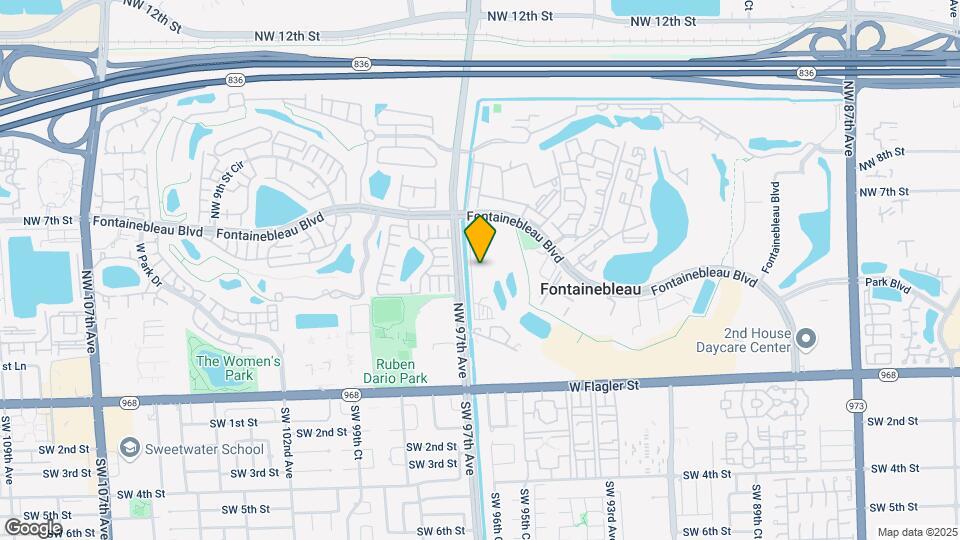 9682 Fontainebleau Blvd Mapa y Detalles de la Ubicación