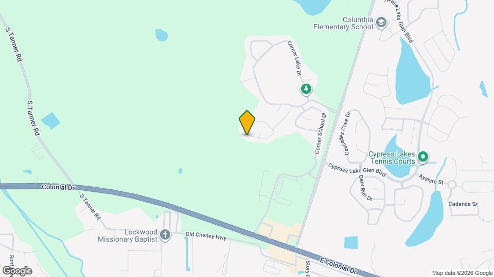 1821 Corner Meadow Cir Map and Location Details