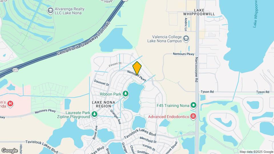 8534 Nemours Pkwy Map and Location Details