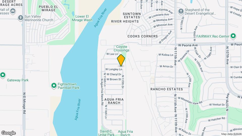 11546 W Longley Ln Mapa y Detalles de la Ubicación