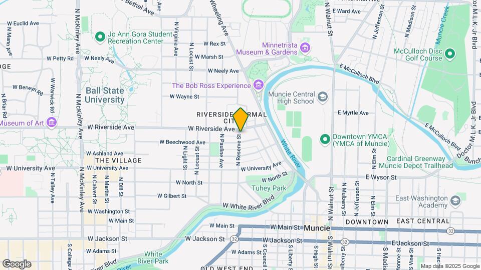 723 N Reserve St Map and Location Details