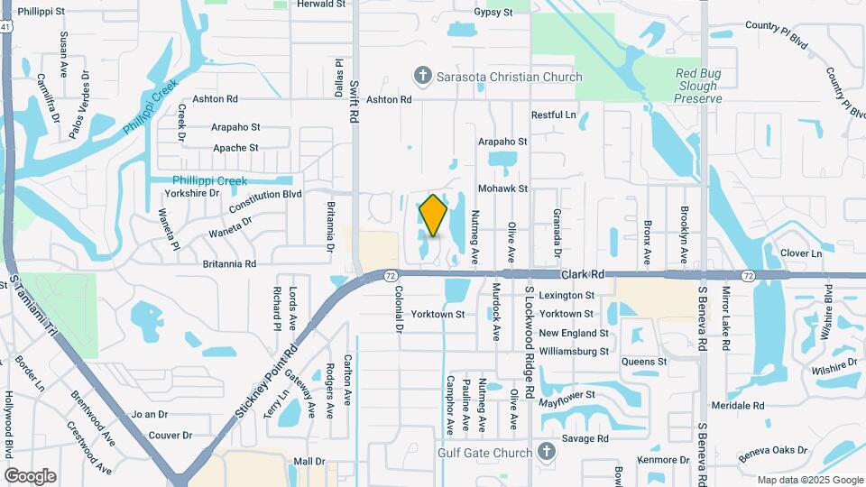 5734 Ashton Lake Dr Mapa y Detalles de la Ubicación