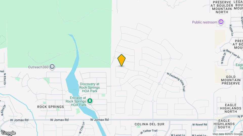 7409 W Buckhorn Trail Map and Location Details