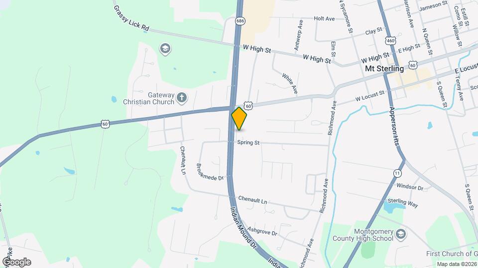 100 Summit Dr Map and Location Details