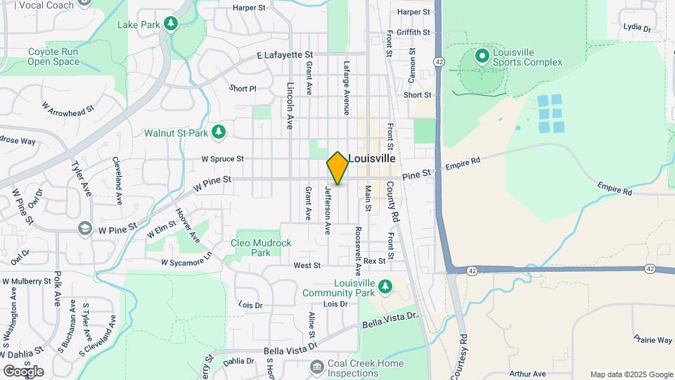 616 Jefferson Ave Map and Location Details