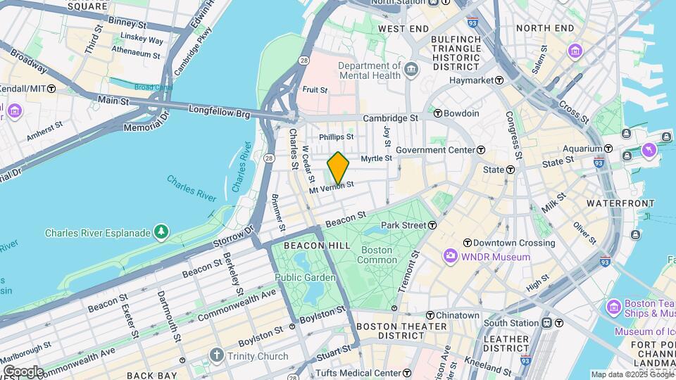 78 Mount Vernon St, Unit 2 Map and Location Details