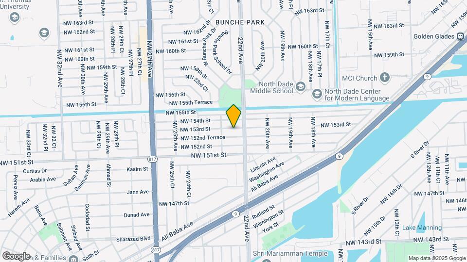 2240 NW 153rd St Map and Location Details