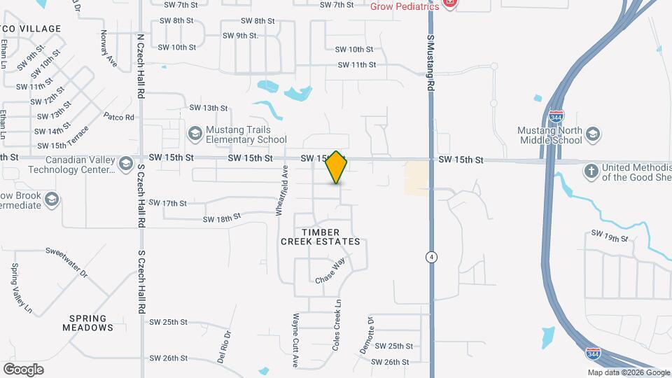 10622 SW 17th St Map and Location Details
