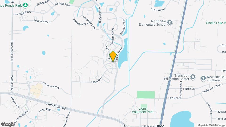 5166 Fairpoint Dr N Mapa y Detalles de la Ubicación