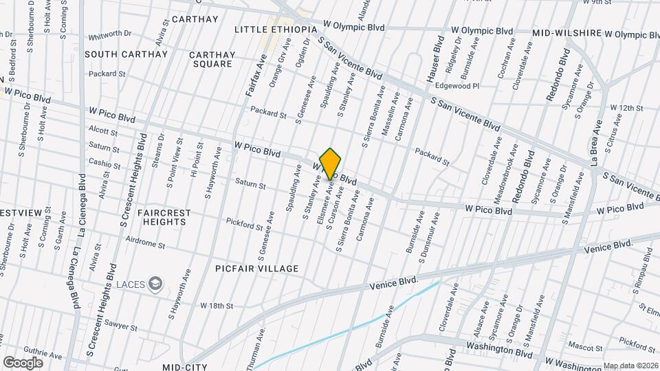 1419 Ellsmere Ave Map and Location Details