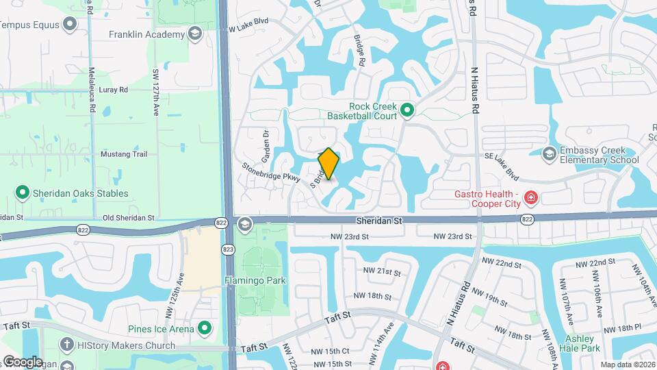 2560 Bass Way Mapa y Detalles de la Ubicación