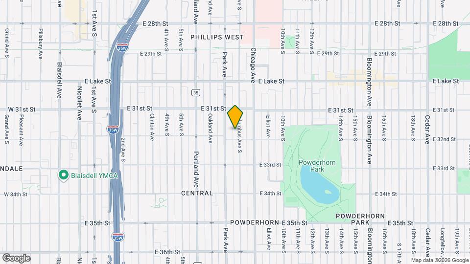 3148 Columbus Ave, Unit 1 Map and Location Details