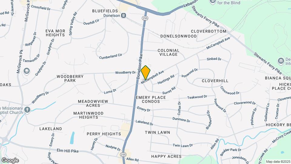 2801 Surrey Rd Map and Location Details