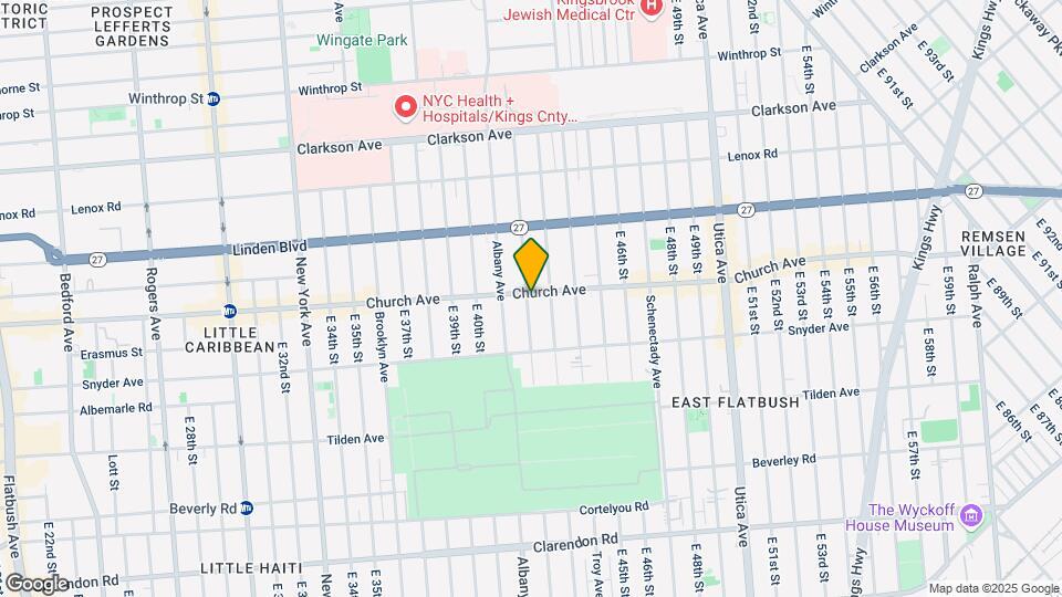 4202-4210 Church Ave Mapa y Detalles de la Ubicación