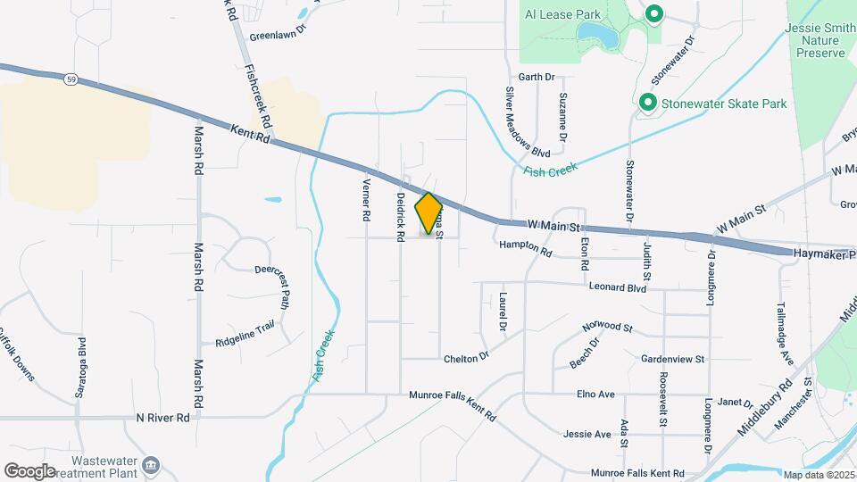 1314 Parmalee St Map and Location Details