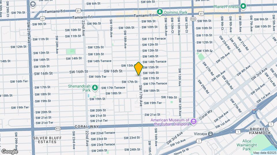 1700 SW 16th Ter Map and Location Details