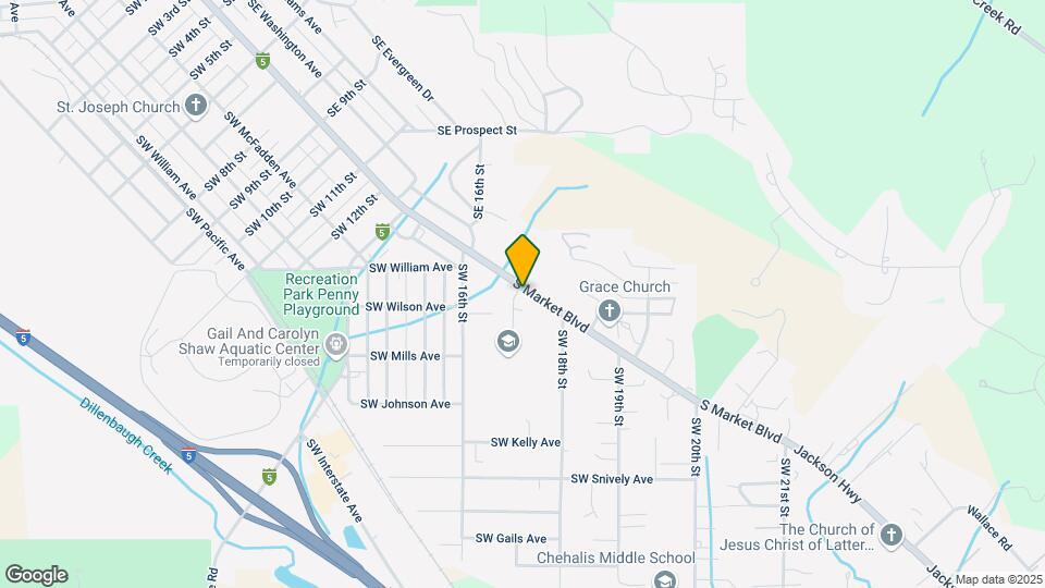 1713 S Market Blvd Map and Location Details