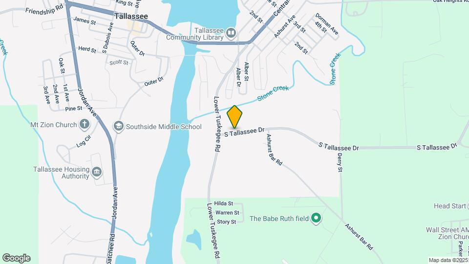 75 S Tallassee Dr Map and Location Details