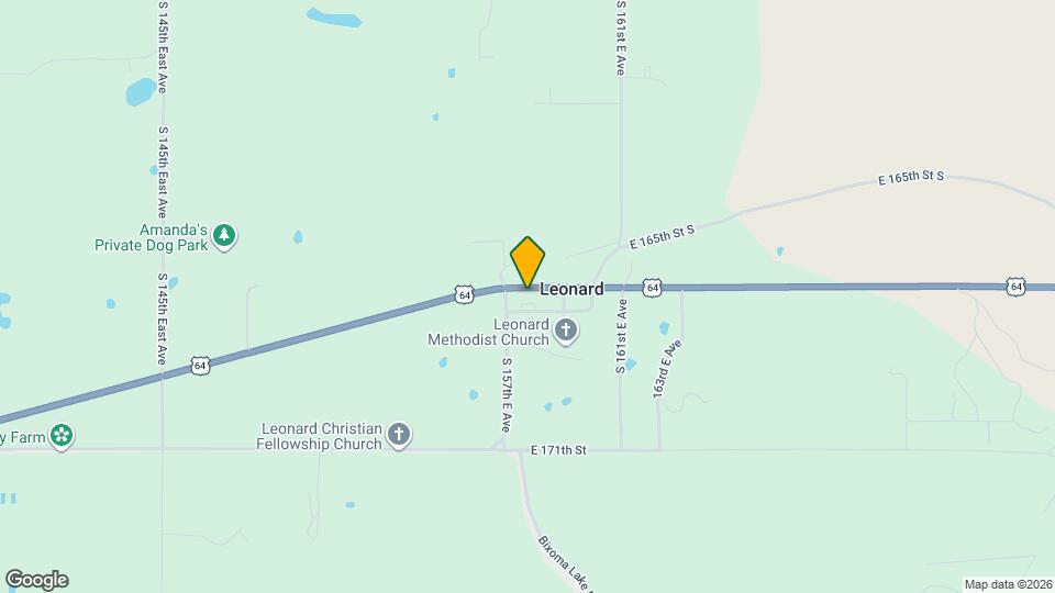 15728 E 167th St S Map and Location Details