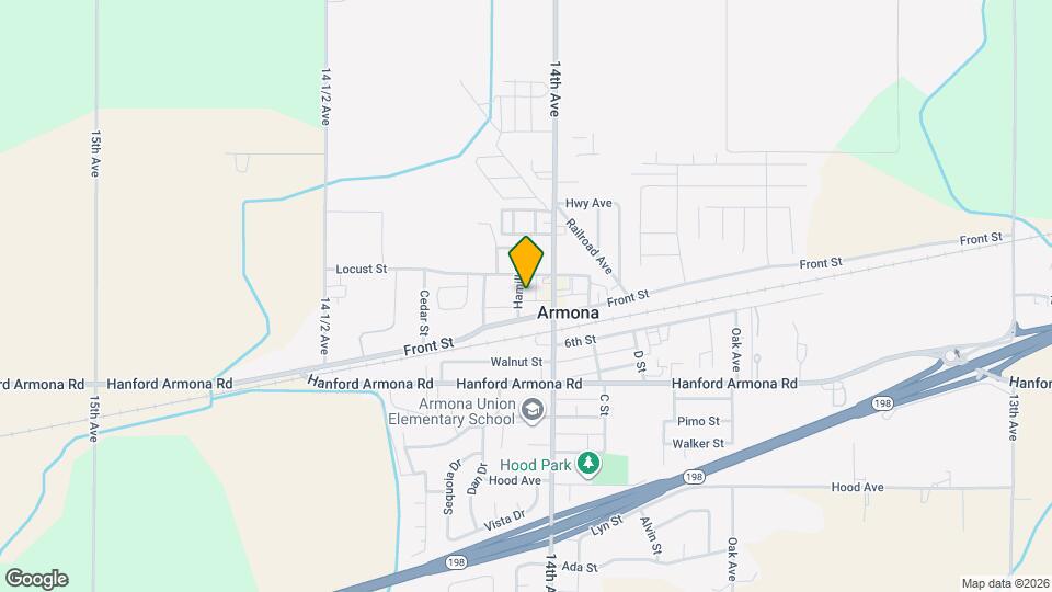 10851 Hamill St Map and Location Details