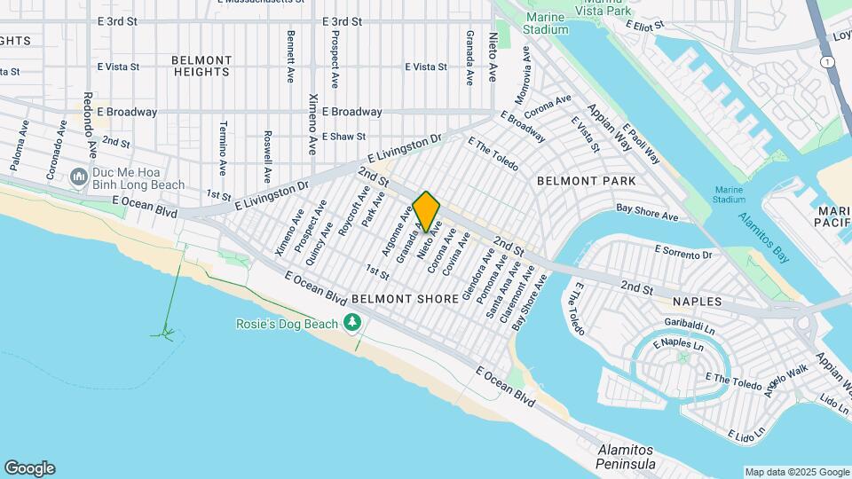 161 Nieto Ave Map and Location Details
