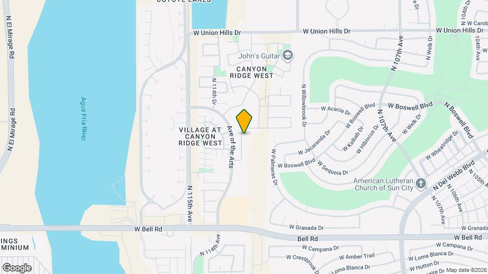 17749 N 113th Ave Mapa y Detalles de la Ubicación