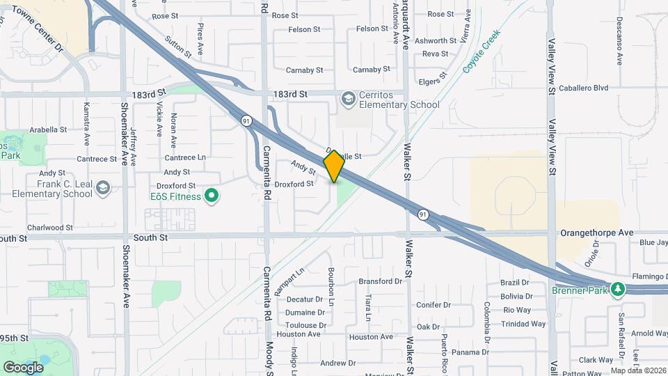 13618 Edgefield St Map and Location Details
