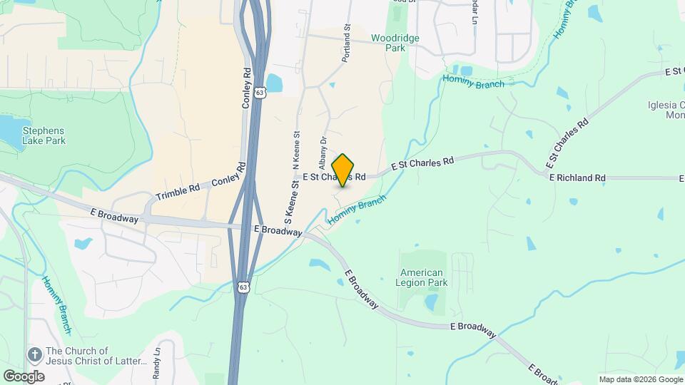 3334 E St Charles Rd Map and Location Details