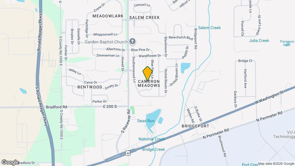 2009 Angel Tear Ct Map and Location Details