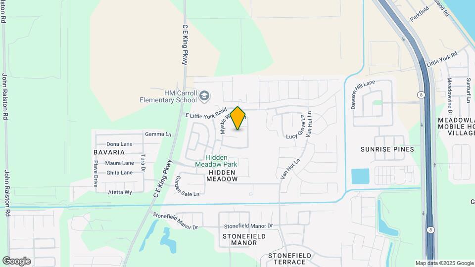 12807 Blue Timbers Ct Map and Location Details