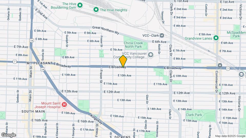 2525 St Catherines St Map and Location Details