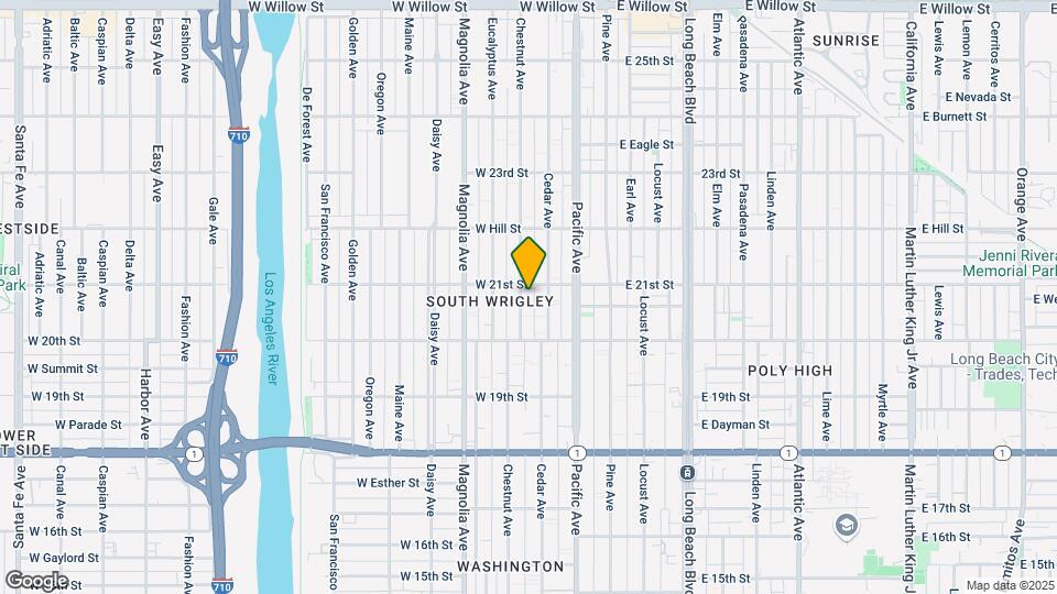 2072 Chestnut Ave Map and Location Details