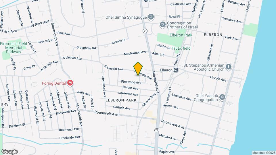 4 Oakwood Ave Map and Location Details