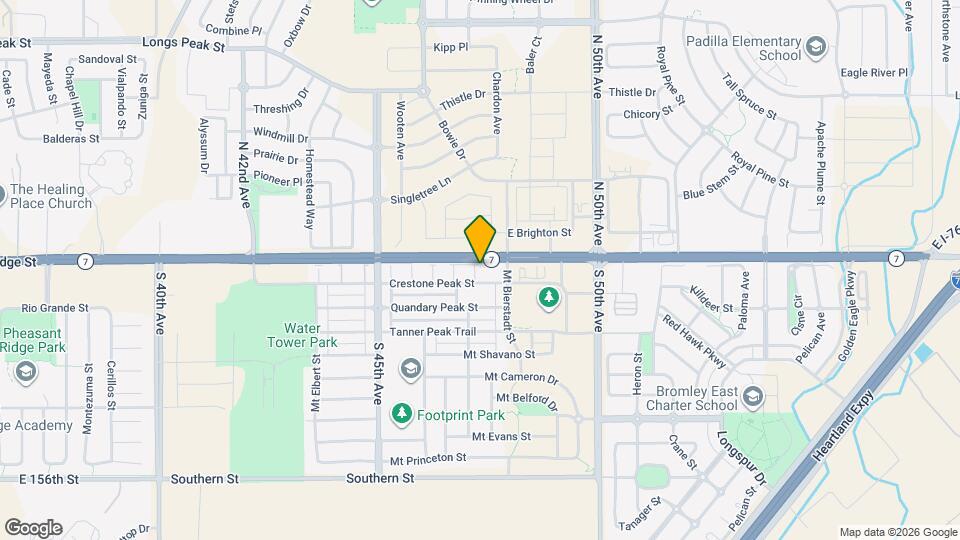 4735 Crestone Peak St Map and Location Details