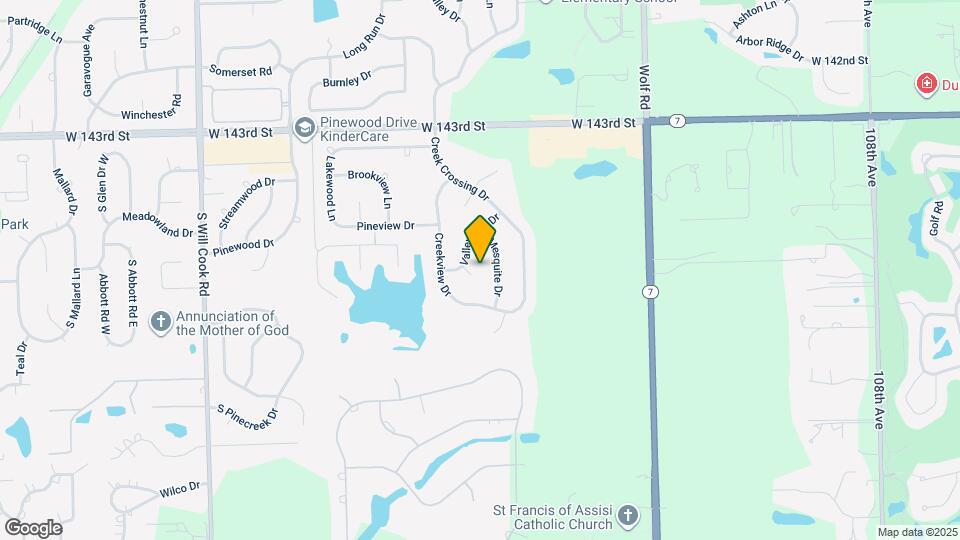 14539 Valleyview Ct Map and Location Details
