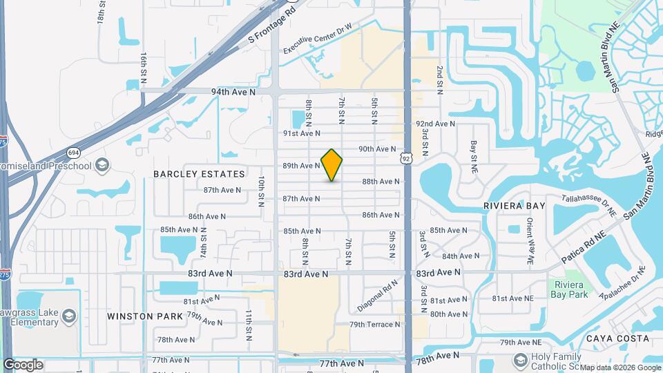 728 88th Ave N Mapa y Detalles de la Ubicación