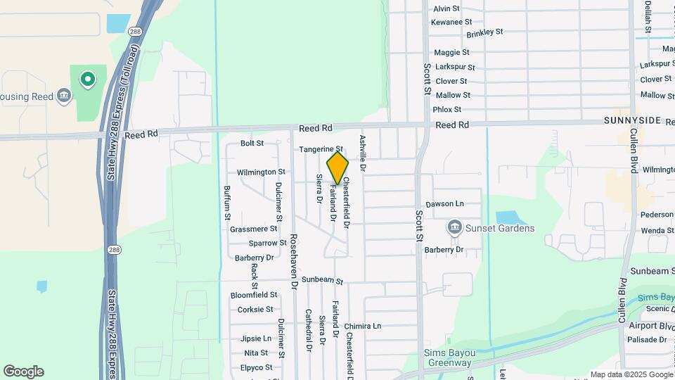 9409 Fairland Dr Map and Location Details