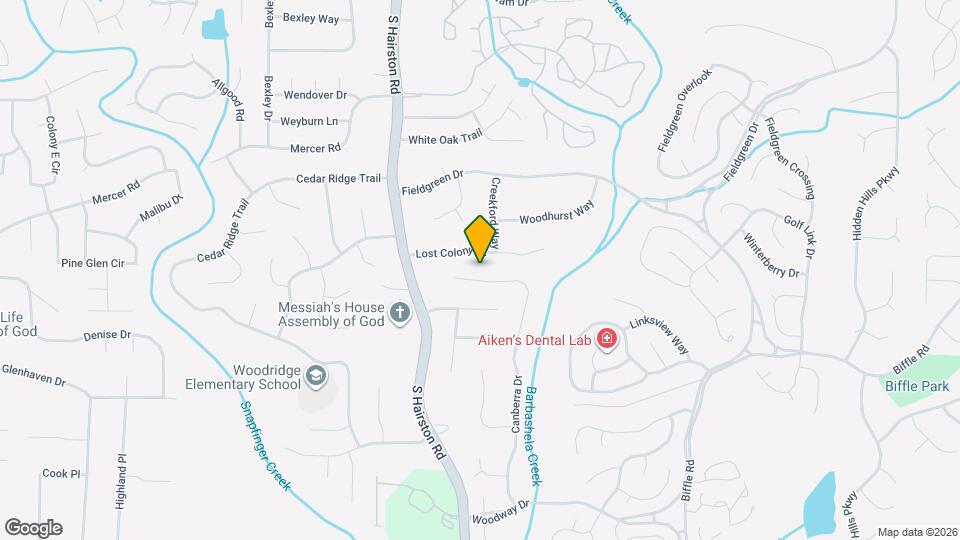 1576 Canberra Dr Map and Location Details