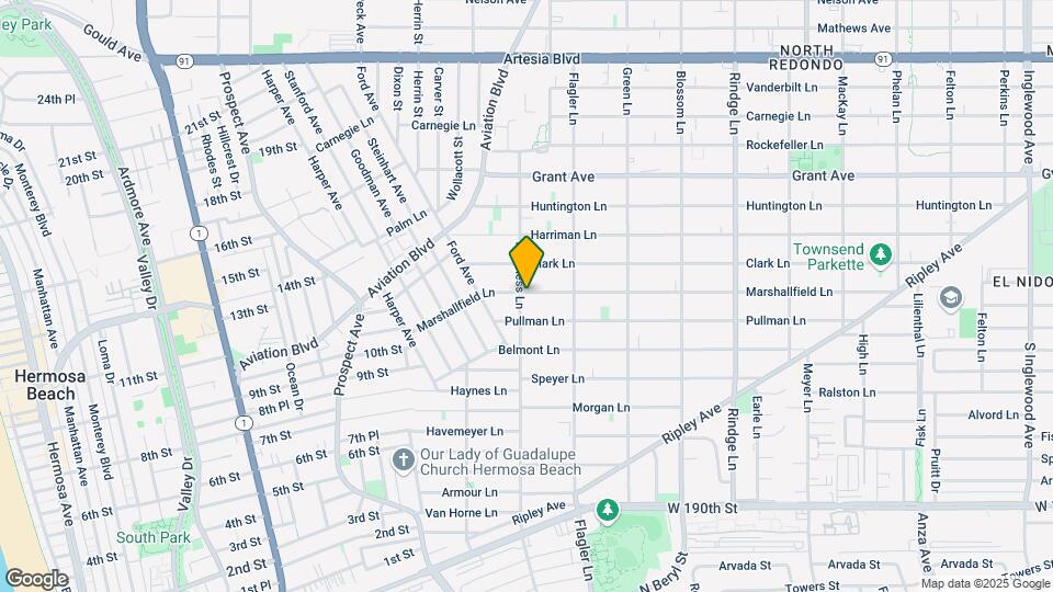 1802 Marshallfield Ln Mapa y Detalles de la Ubicación