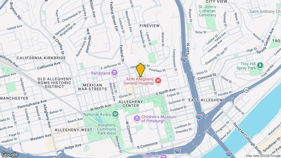 110 Hemlock St Map and Location Details