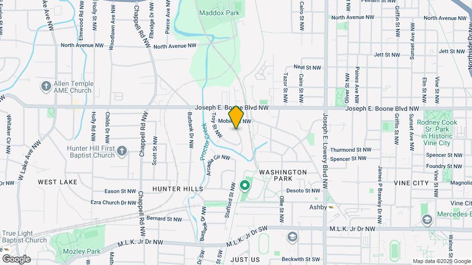 246 Stafford St NW Map and Location Details