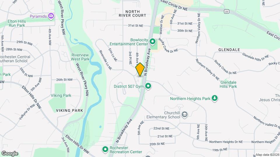 2604 4th Ave NE Map and Location Details