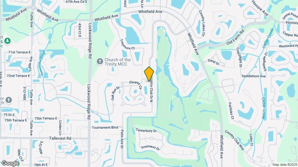 7405 W Country Club Dr N Map and Location Details