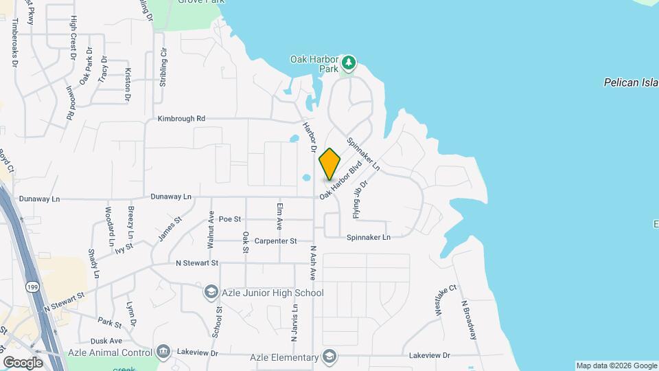 1208 Oak Harbor Blvd Map and Location Details