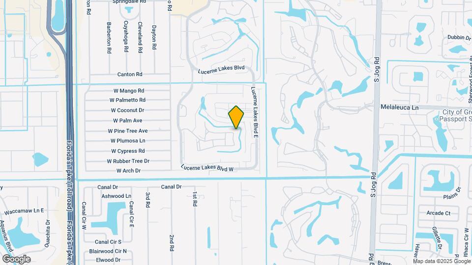 7578 Tahiti Ln Map and Location Details