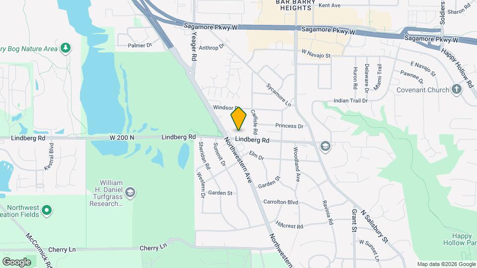 1102 Lindberg Rd Mapa y Detalles de la Ubicación