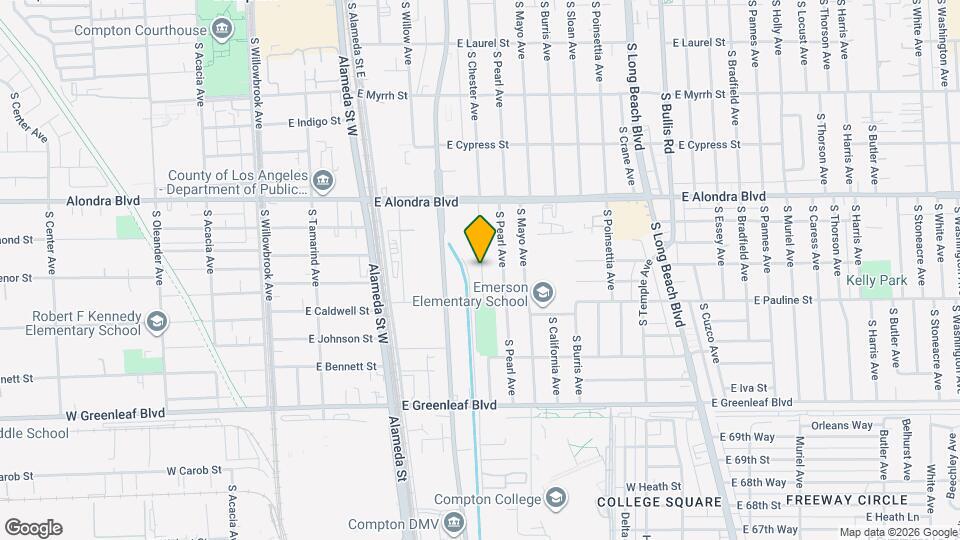 1119 S Chester Ave, Unit 1119 Mapa y Detalles de la Ubicación