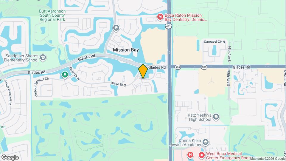 10253 Via Hibiscus Map and Location Details