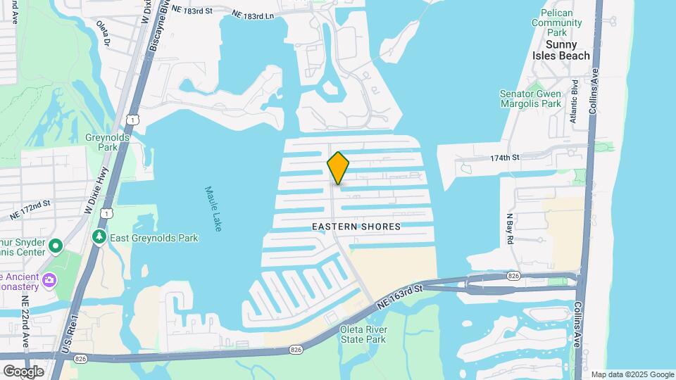 Eastern Shores Manor Map and Location Details