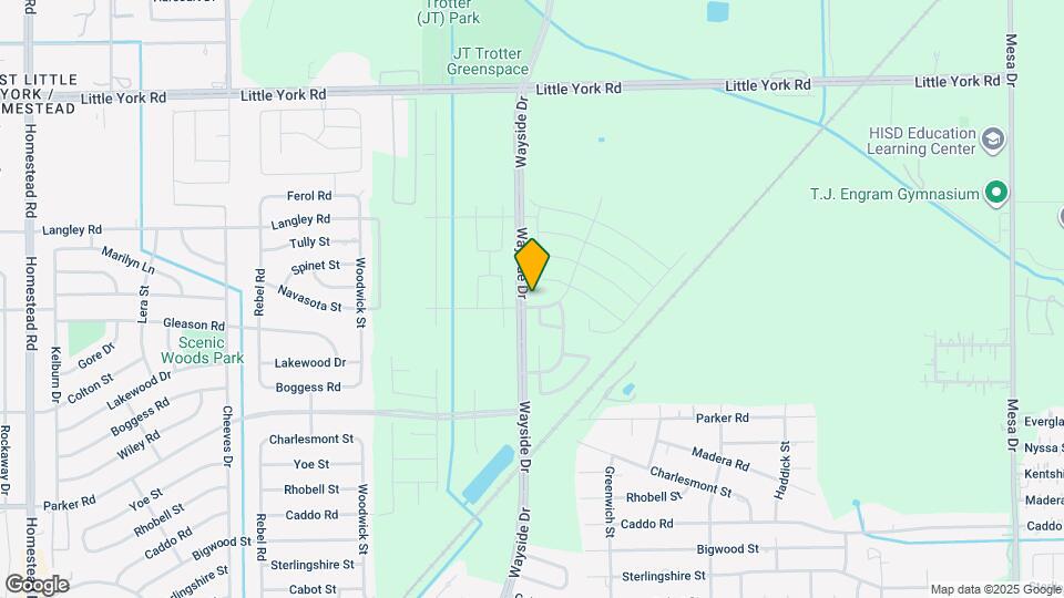 8005 Wayside Village Way Map and Location Details